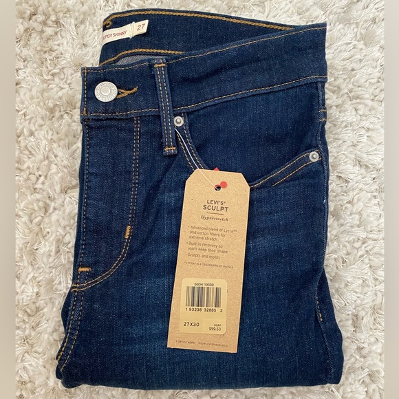 Levi’s 310 Shaping Super Skinny Jean NWT - Picture 4 of 6
